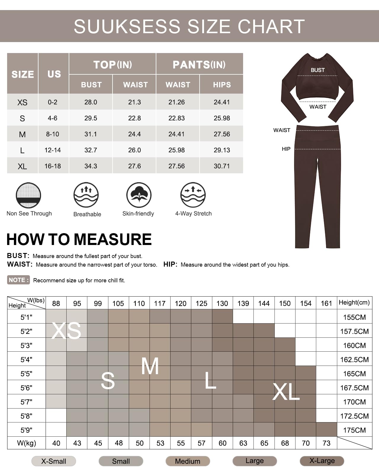 SUUKSESS Women 2 Piece Open Back Seamless Workout Sets Scrunch Booty Gym Leggings Built in Bra Crop Yoga Top - Image 6