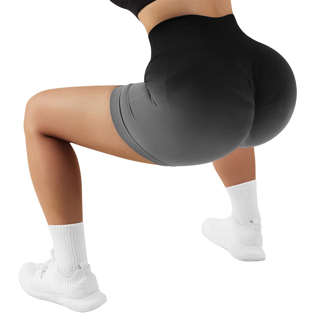 SUUKSESS Women Contour Seamless Booty Butt Lift Shorts High Waist Workout Shorts - Image 5