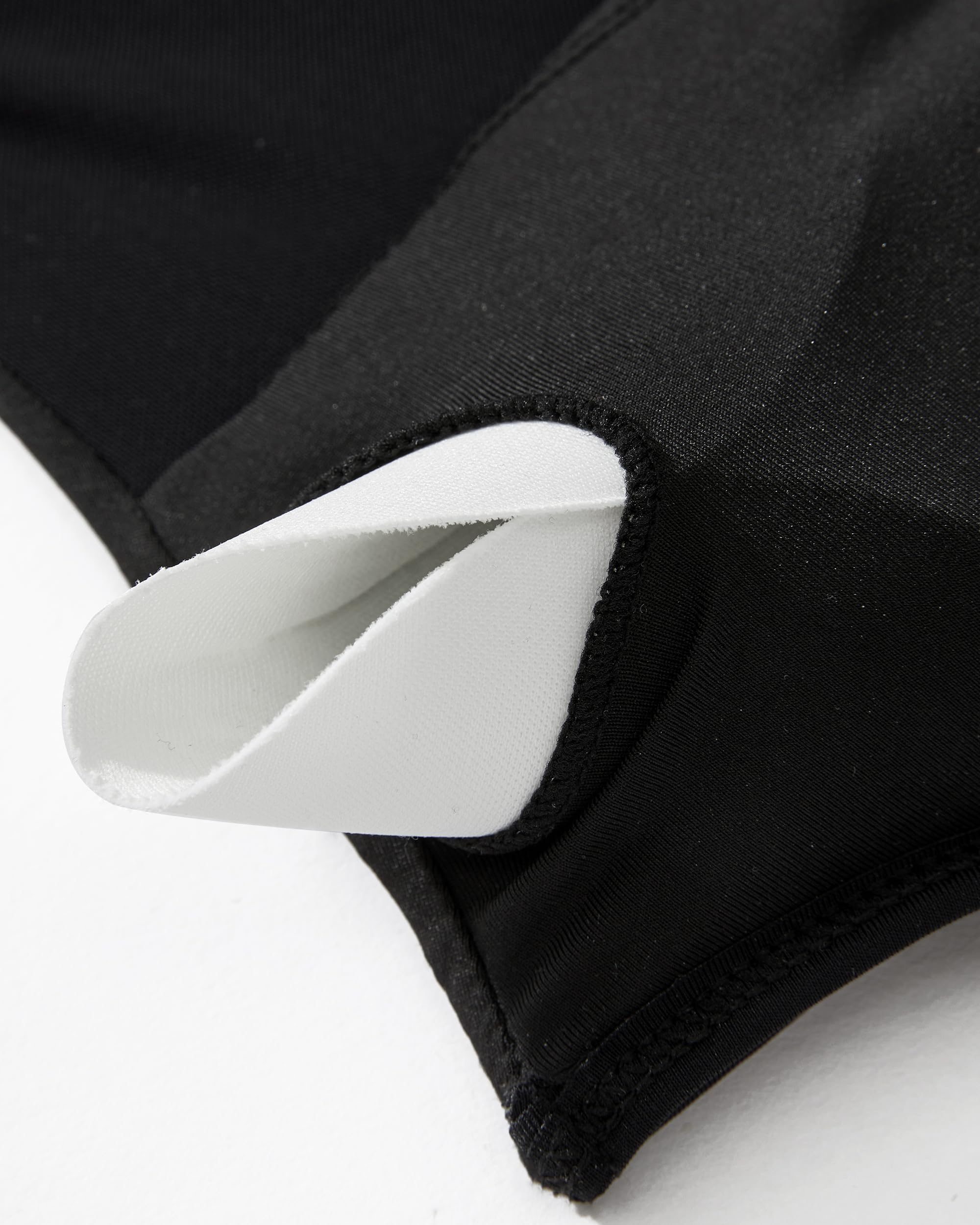 SUUKSESS Women Mesh One Shoulder One Piece Swimsuit Tummy Control Bathing Suit - Image 7