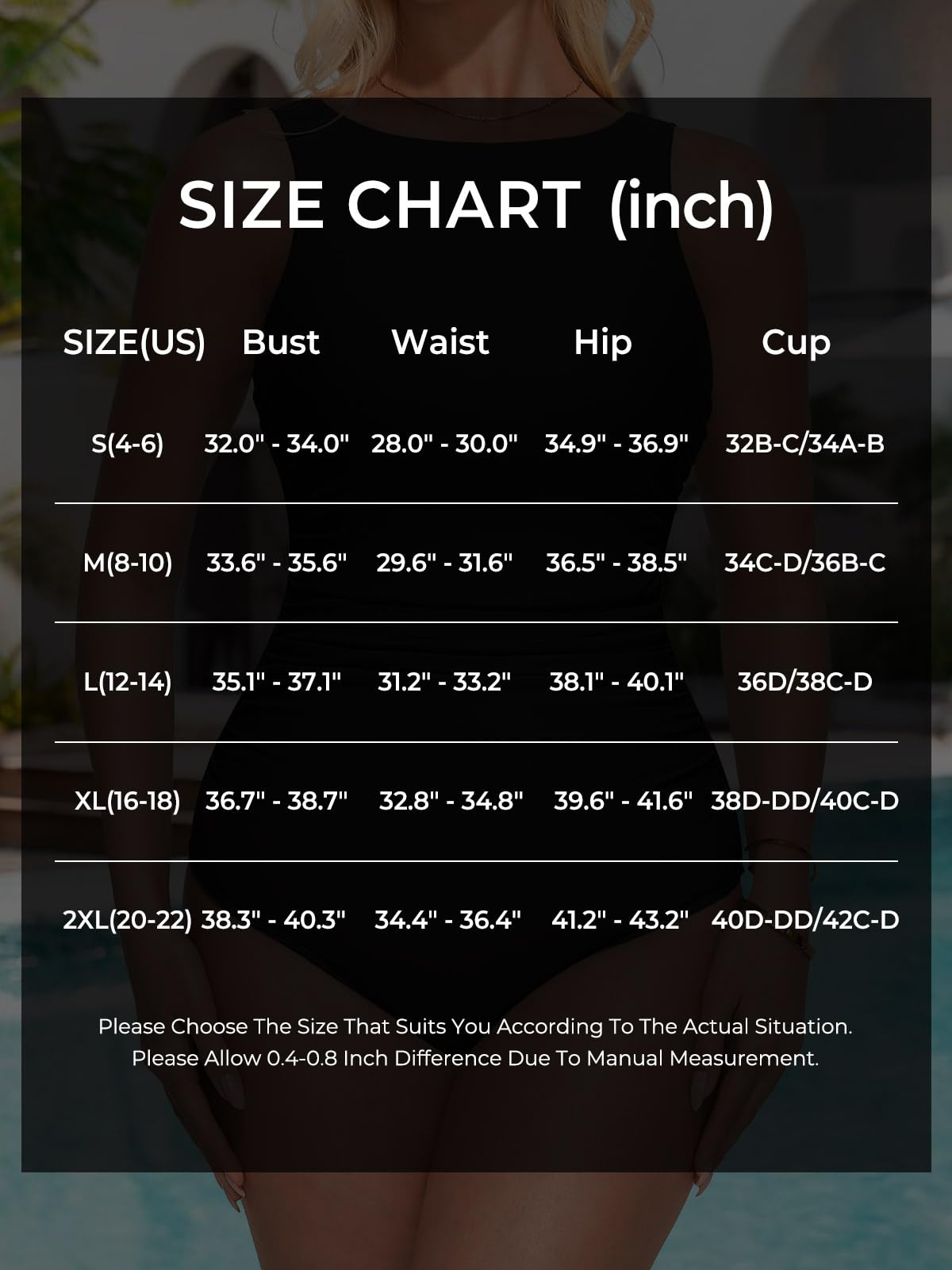 SUUKSESS Women One Piece Ruched Swimsuit Tummy Control Backless Bathing Suit - Image 6