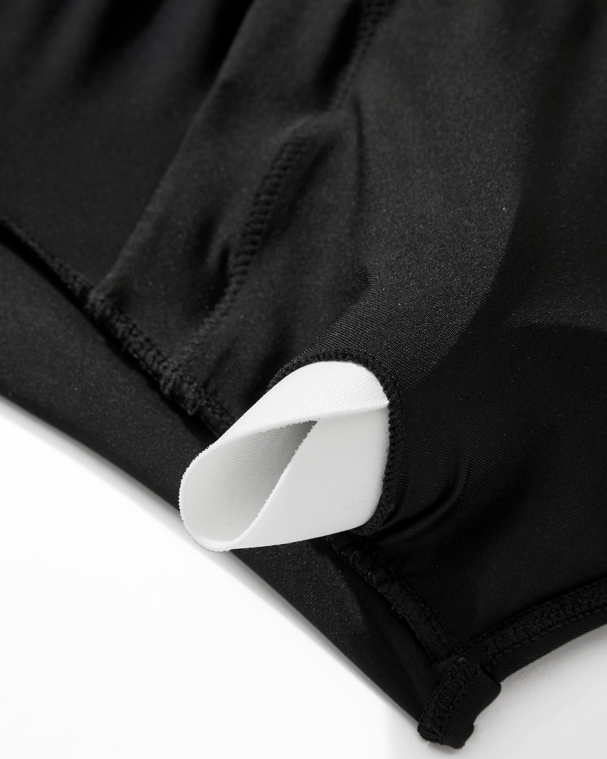 SUUKSESS Women Sexy Mesh Tummy Control One Piece Swimsuit Push Up Bathing Suit - Image 7